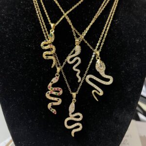 snake pendant necklace